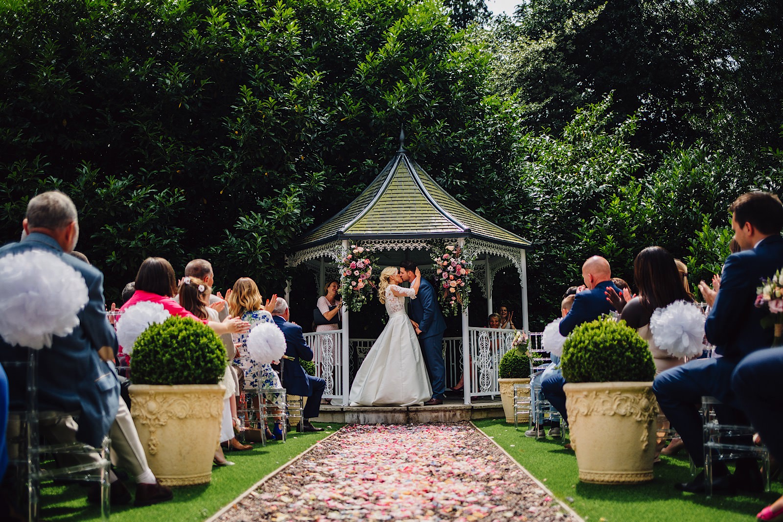 Pendrell Hall, outdoor wedding venue in Staffordshire