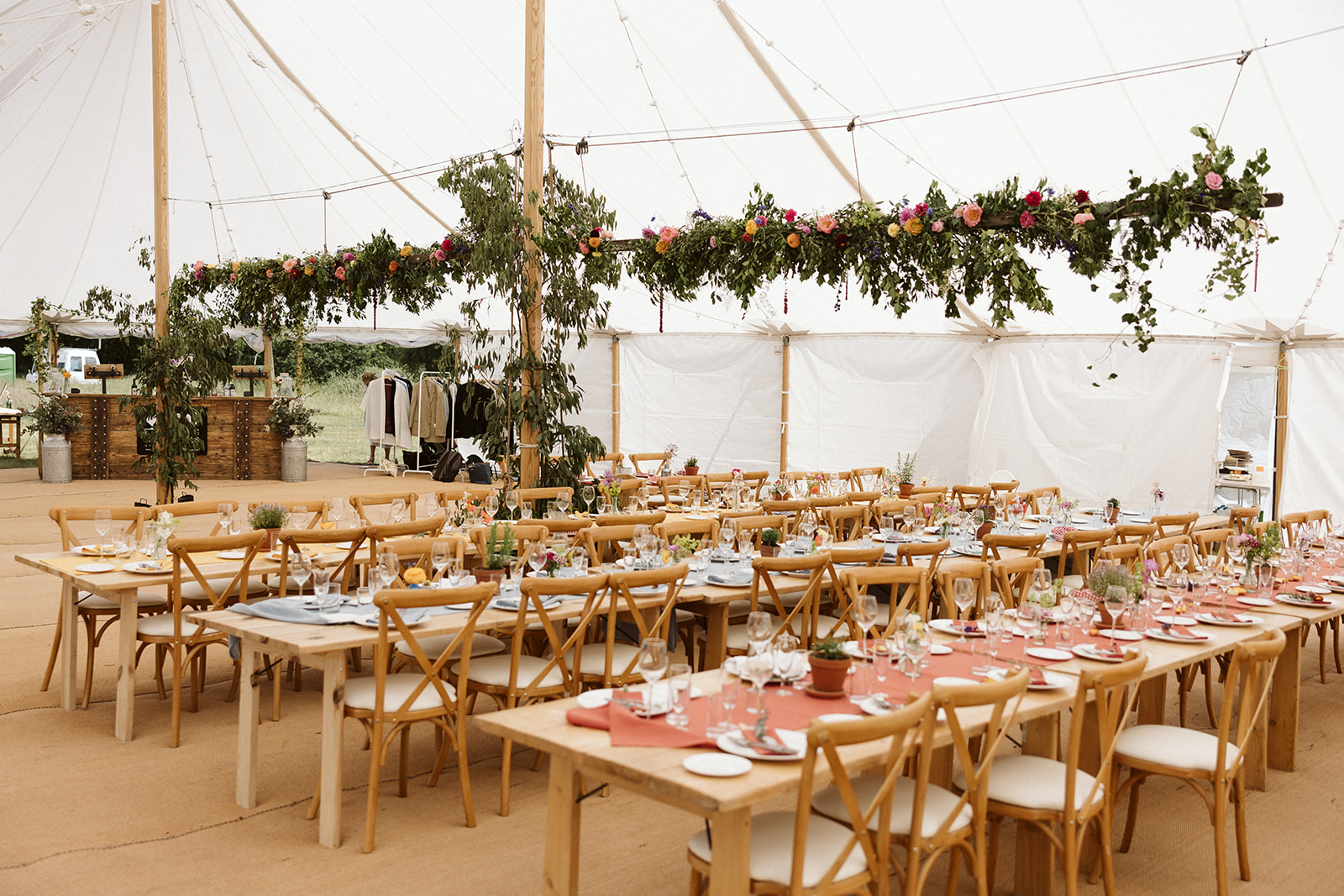 Hidden Valley Sophie and Raph marquee interior